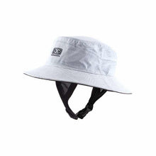 Ocean and Earth Bingin Soft Peak Kids Surf Hat - White - Full View