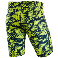 Orca Men's Swimming Jammers 2021 - Lime - Back
