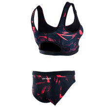 Orca Women's Bikini Swim Costume 2021 - Black/ Red - Back
