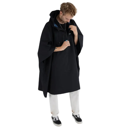 Dryrobe Waterproof Poncho - Black