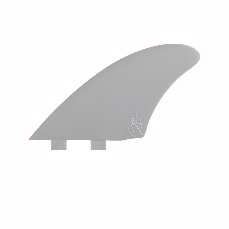 Captain Fin Jeff McCallum Twin Tab Keel Fin Set - Off White