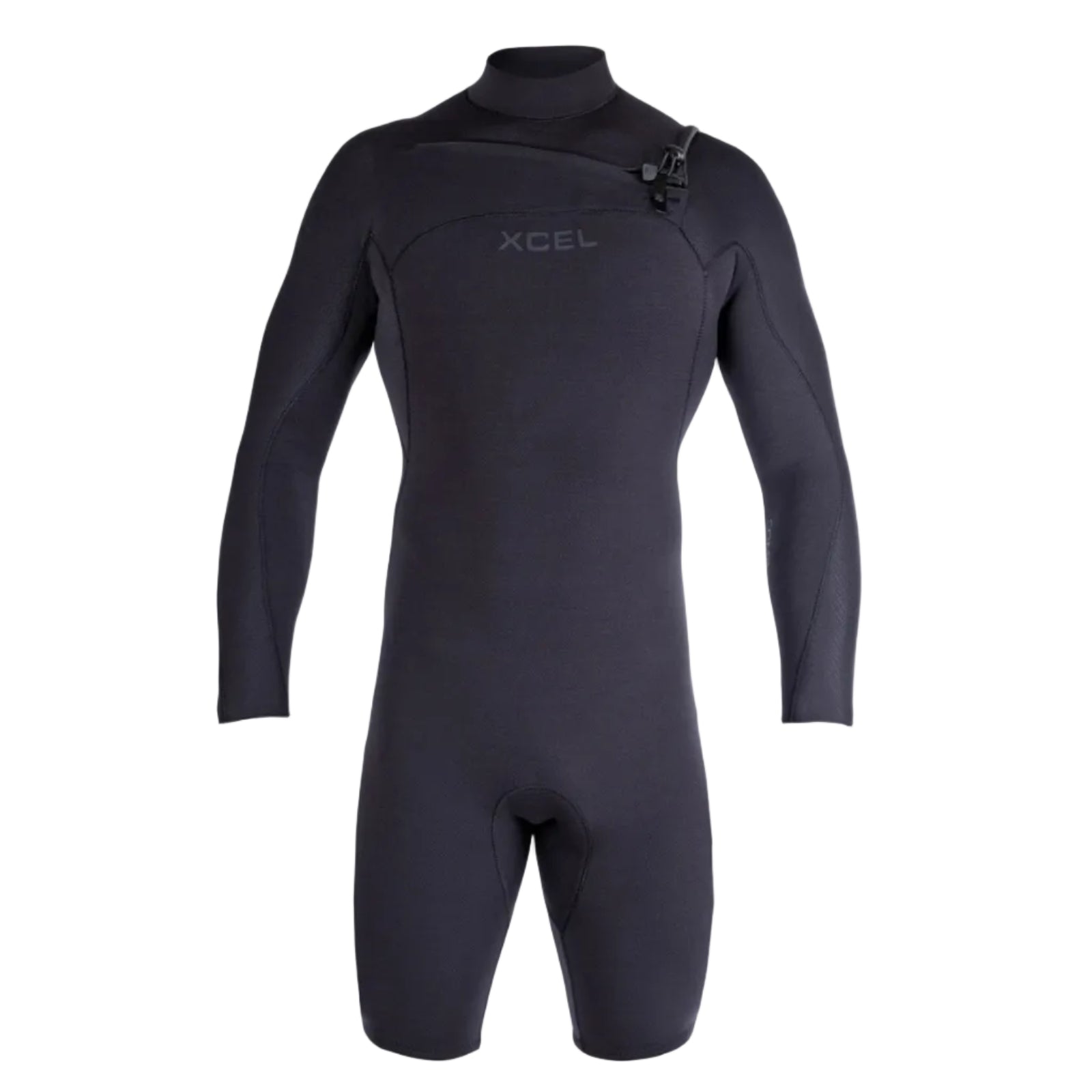 Xcel Comp+ 2/1.5mm Long Sleeve Springsuit - Black