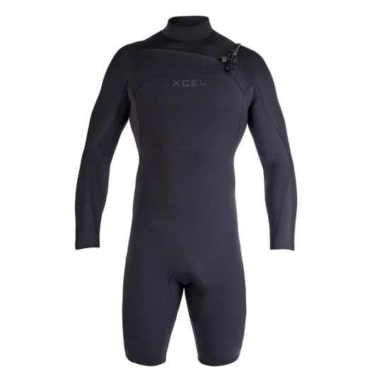 Xcel Comp+ 2/1.5mm Long Sleeve Springsuit - Black