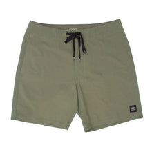 Ocean and Earth Priority 19" Mens Boardies in Olive - Front