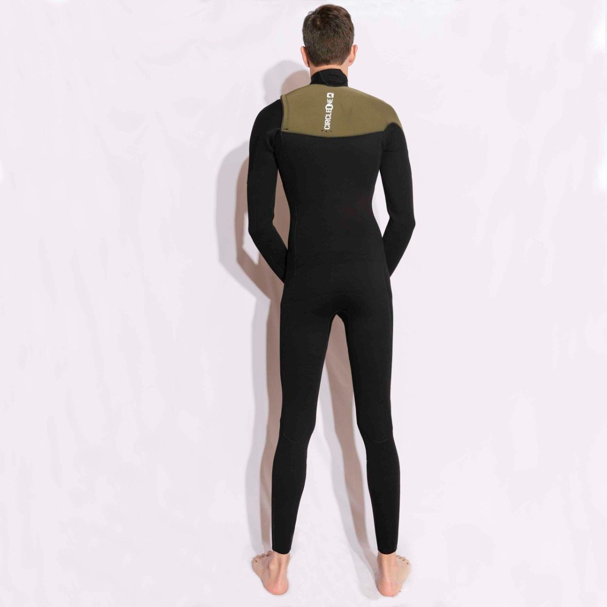 Circle One Icon 5/4/3mm GBS Chest Zip Winter Wetsuit - Green