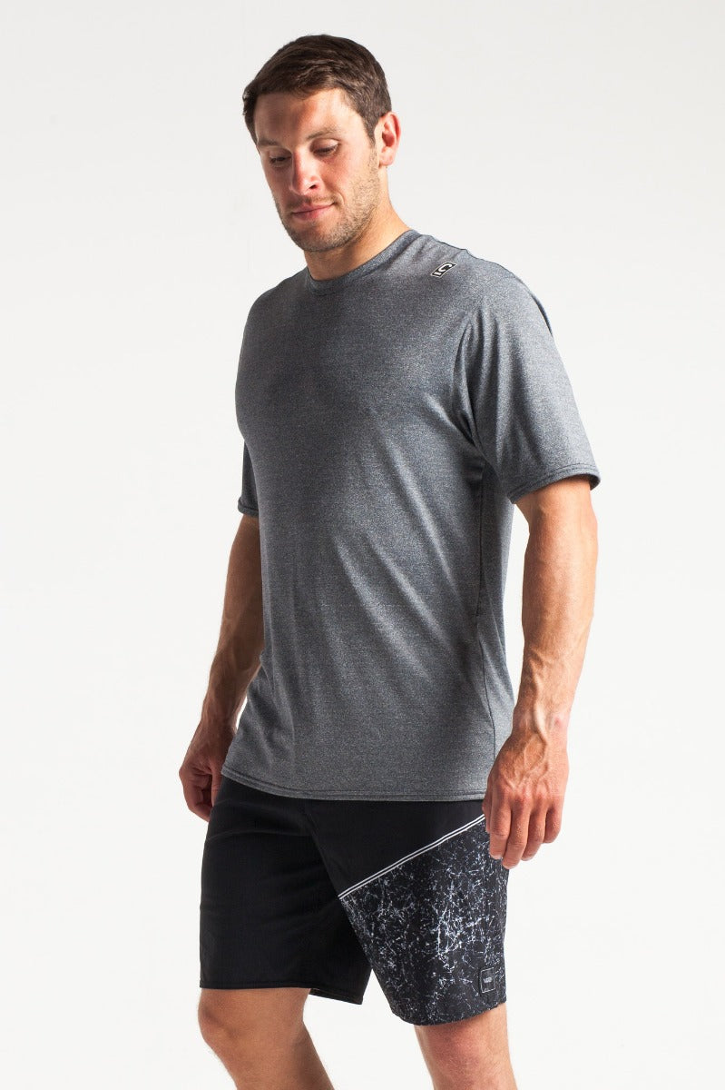 C Skins UV Mens Short Sleeve T-Shirt - Black