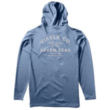 Vissla Twisted Eco Hooded Long Sleeved Top - Dusk Heather