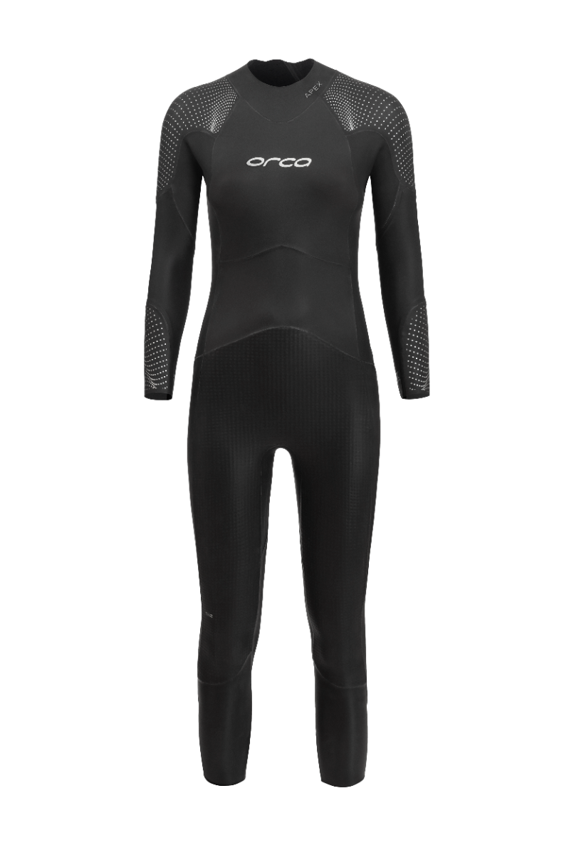 Orca Apex Flow Womens Swim Wetsuit - Silver Total - Front
