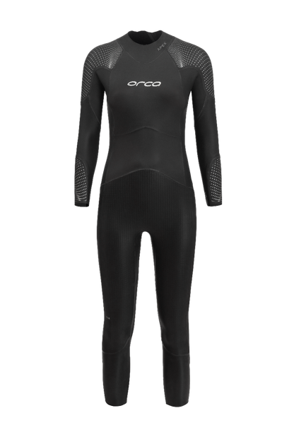 Orca Apex Flow Womens Swim Wetsuit - Silver Total - Front