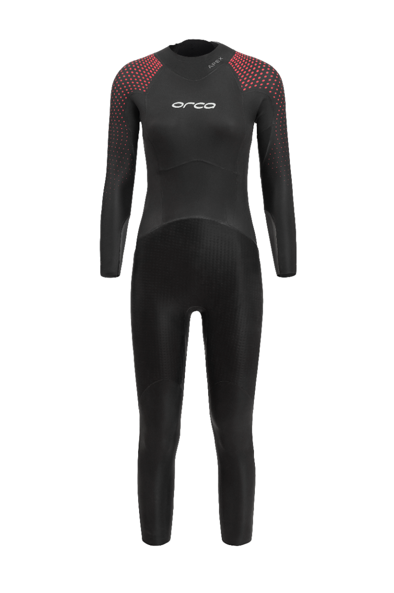 Orca Apex Float Womens Triathlon Wetsuit 2022 - Red Buoy - Front