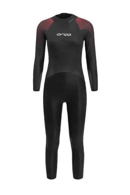 Orca Apex Float Womens Triathlon Wetsuit 2022 - Red Buoy - Front