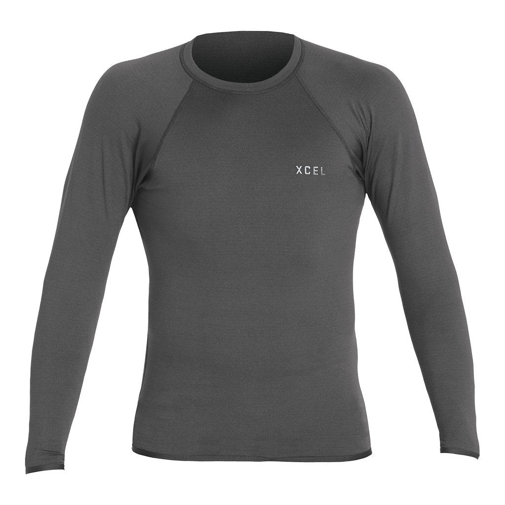 Xcel Insulate-X  Mens Long Sleeve Shirt 2022 - Graphite - Front