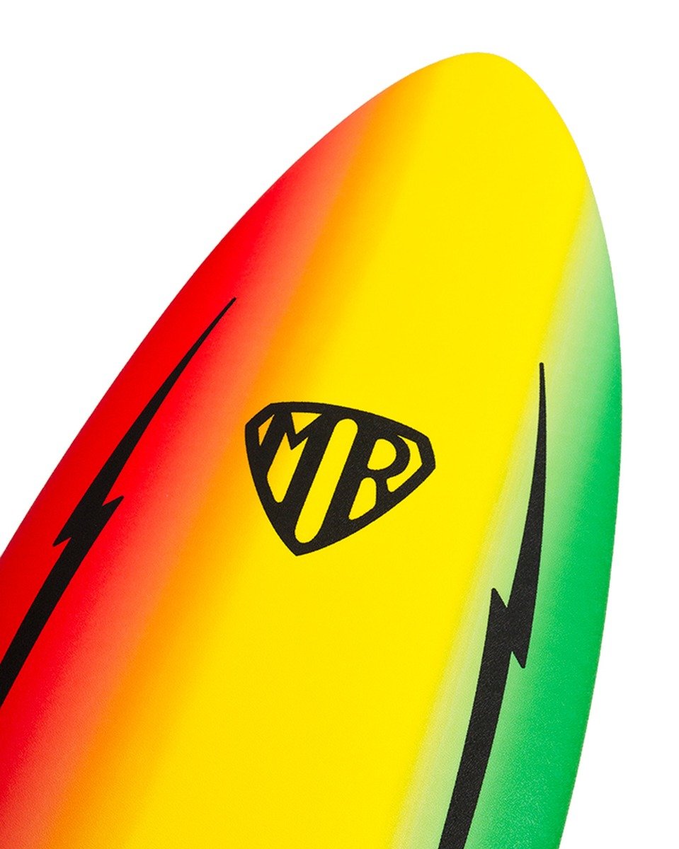 Ocean & Earth 7ft MR Ezi Rider Twin Fin Softboard - Rasta