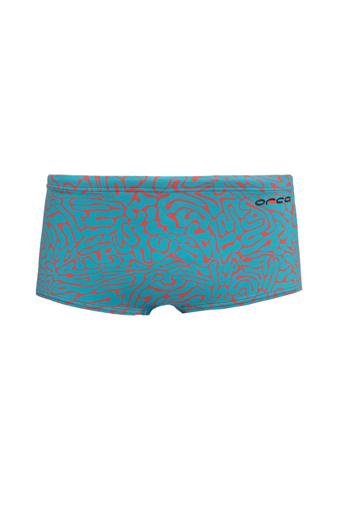 Orca Core Square Leg Men Swimsuit - Red Diploria