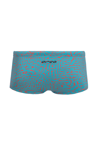 Orca Core Square Leg Men Swimsuit - Red Diploria
