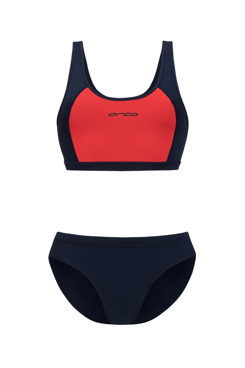 Orca RS1 Bikini Womens Swimsuit - Coral Red