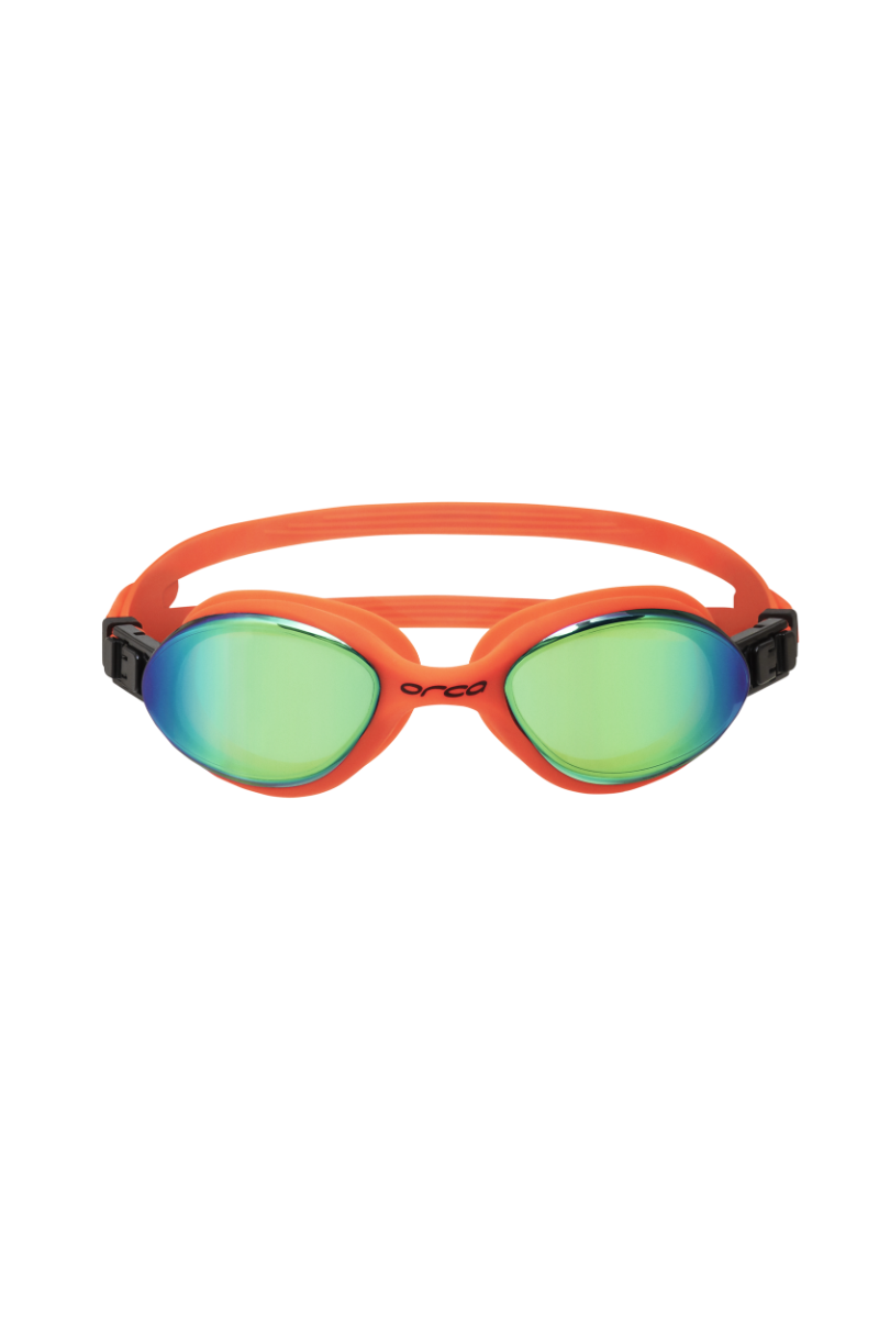 Orca Killa 180 Swim Goggles - Mirror/Orange