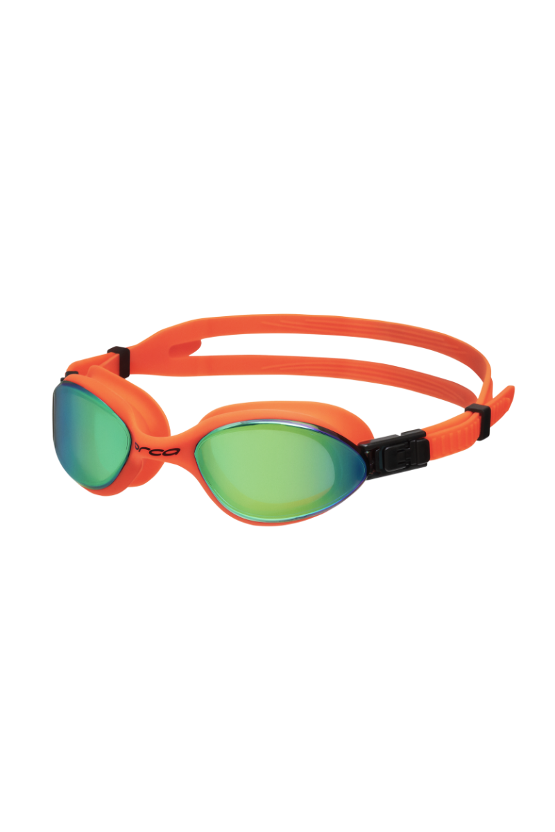 Orca Killa 180 Swim Goggles - Mirror/Orange