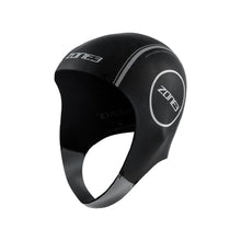 Zone3 Neoprene Swim Cap - Black / Sliver