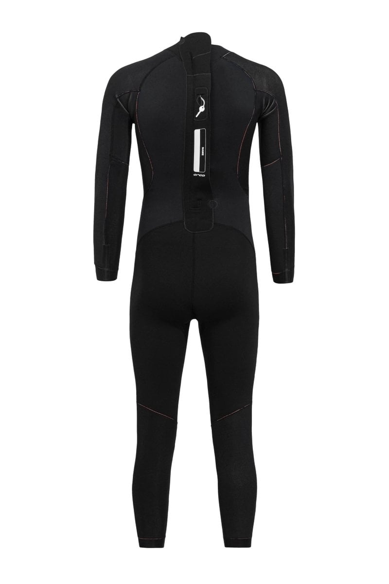 Orca Vitalis Hi-Vis Men's Openwater Swim Wetsuit 2024 - Black/Orange