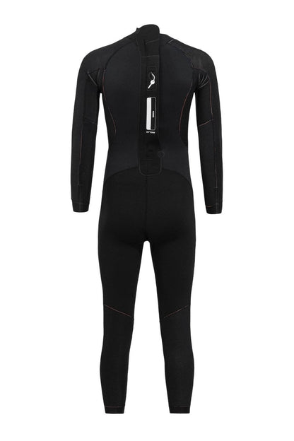 Orca Vitalis Hi-Vis Men's Openwater Swim Wetsuit 2024 - Black/Orange