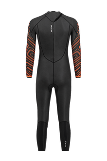 Orca Vitalis Breastroke Mens Openwater Wetsuit - Black/Orange