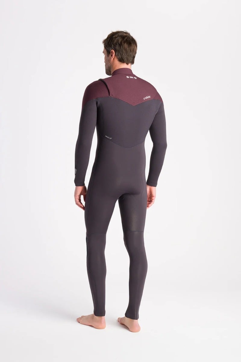 C-Skins NuWave ReWired 4/3mm Men's Chest Zip Wetsuit 2025 - Meteor/Meteor X/Rust X