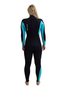 OA Hype 4/3mm Women's Back Zip Wetsuit 2025 - Black