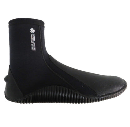 Outdoor Adventure 5mm Zipped Wetsuit Boots - Black