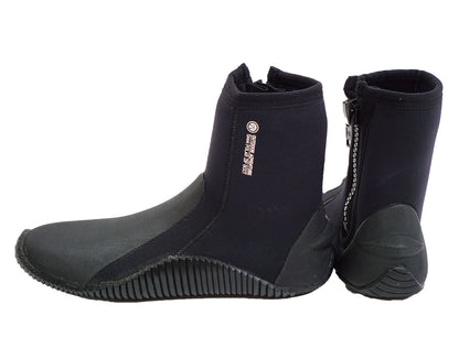 Outdoor Adventure 5mm Zipped Wetsuit Boots - Black