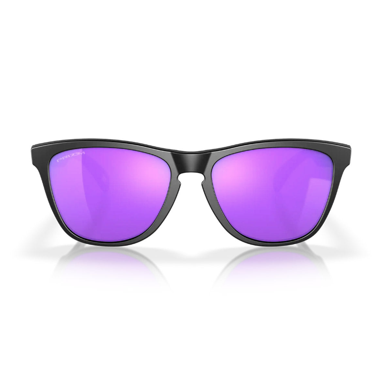 Oakley Frogskins Unisex Sunglasses - Matte Black/Prizm Violet