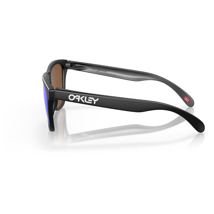 Oakley Frogskins Unisex Sunglasses - Matte Black/Prizm Violet