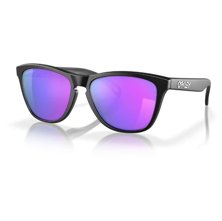 Oakley Frogskins Unisex Sunglasses - Matte Black/Prizm Violet