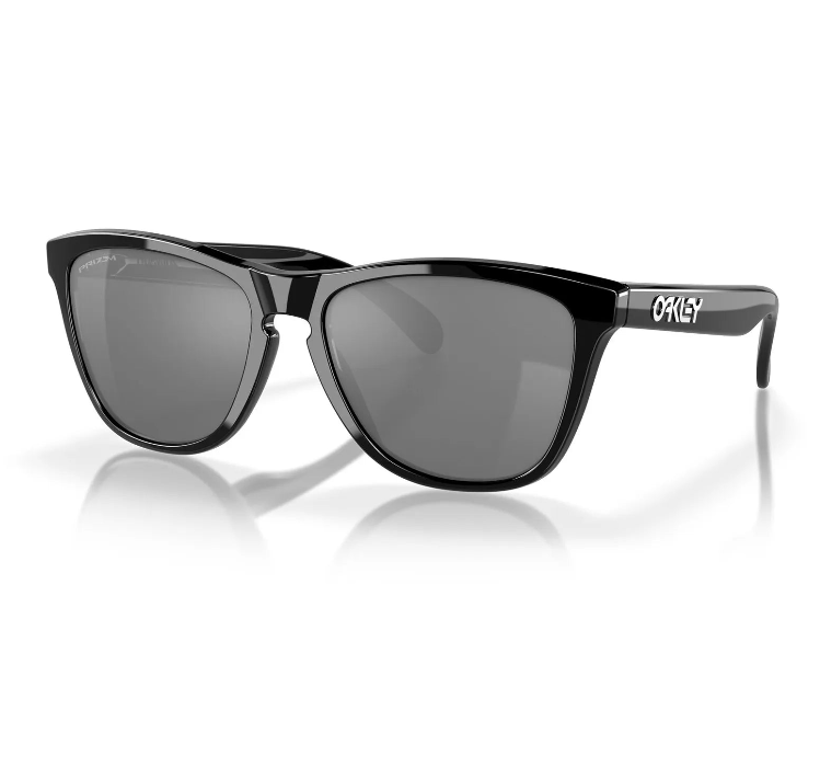 Oakley Frogskins Unisex Sunglasses - Polished Black/Prism Black