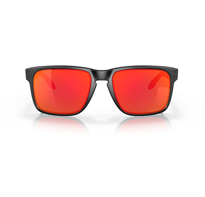 Oakley Holbrook XL Sunglasses - Matte Black / Prism Ruby