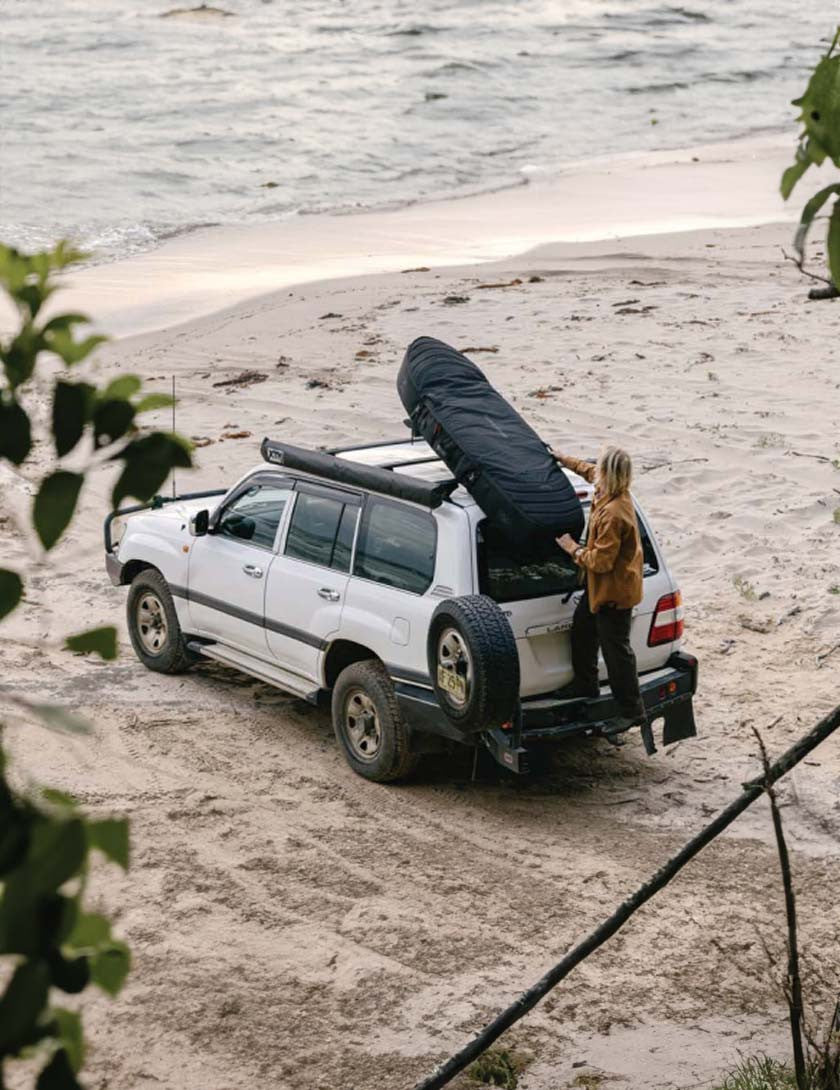 Ocean & Earth Hypa 10mm Double Fish Surfboard Bag - Black