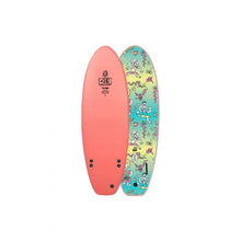 Ocean & Earth 5ft 6 Freaks Bug Softboard in Coral - Full View