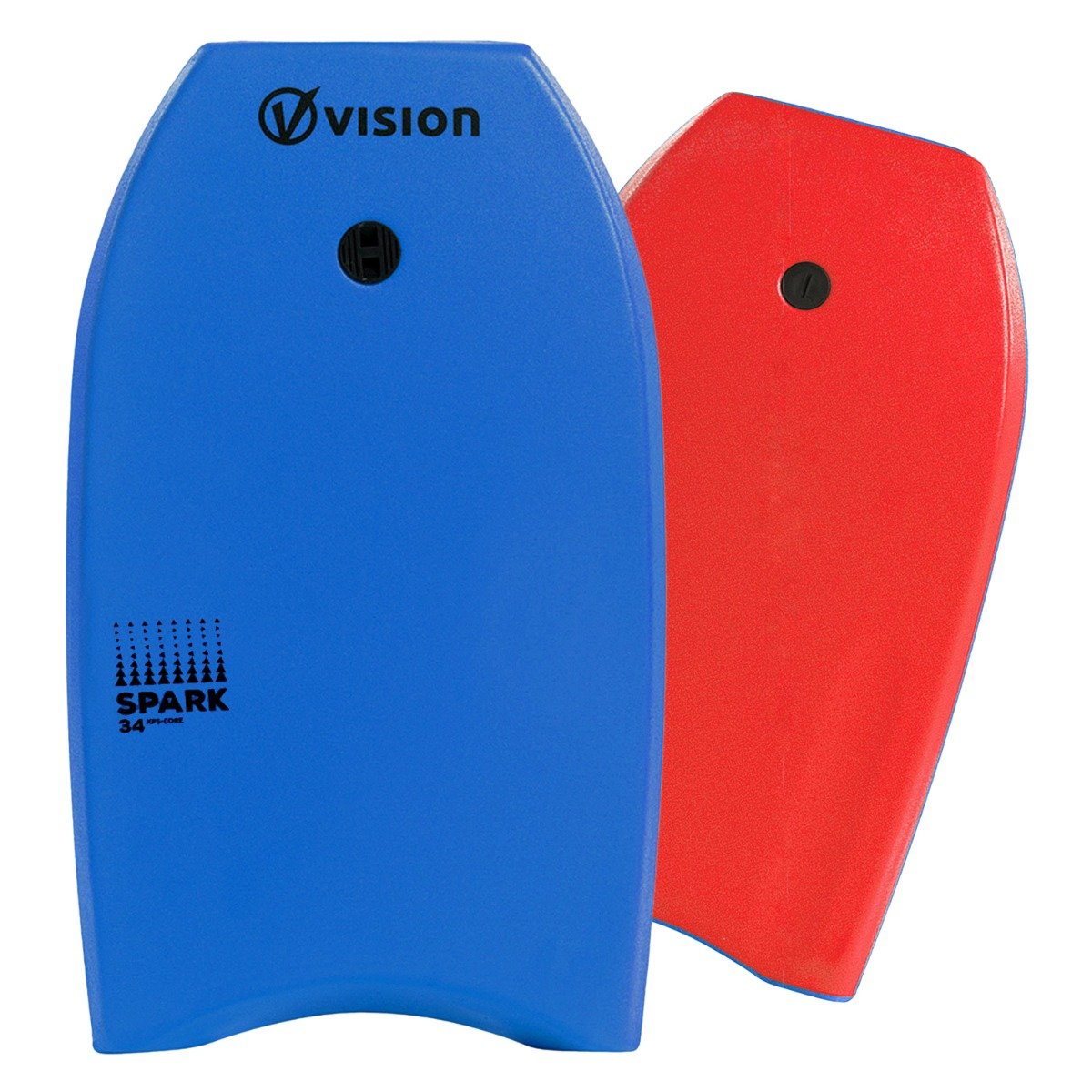 Vision Spark 36" Bodyboard 2021 - Blue/Red - Full View