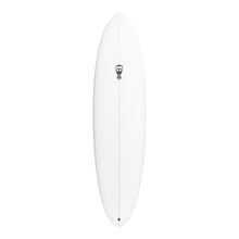 Mark Phipps One Bad Egg Mini Mal Surfboard in White