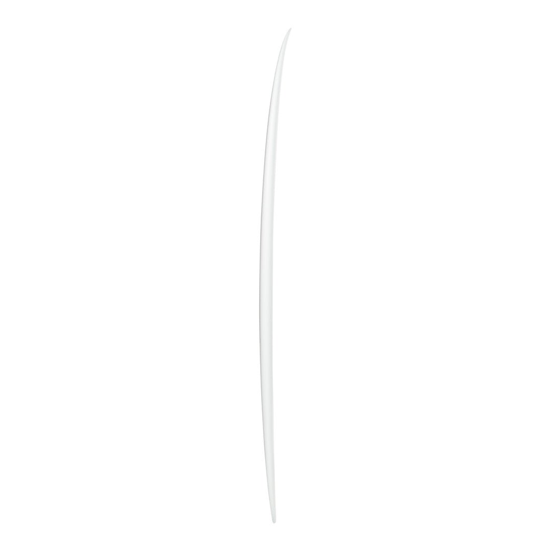 Mark Phipps One Bad Egg Mini Mal Surfboard - White