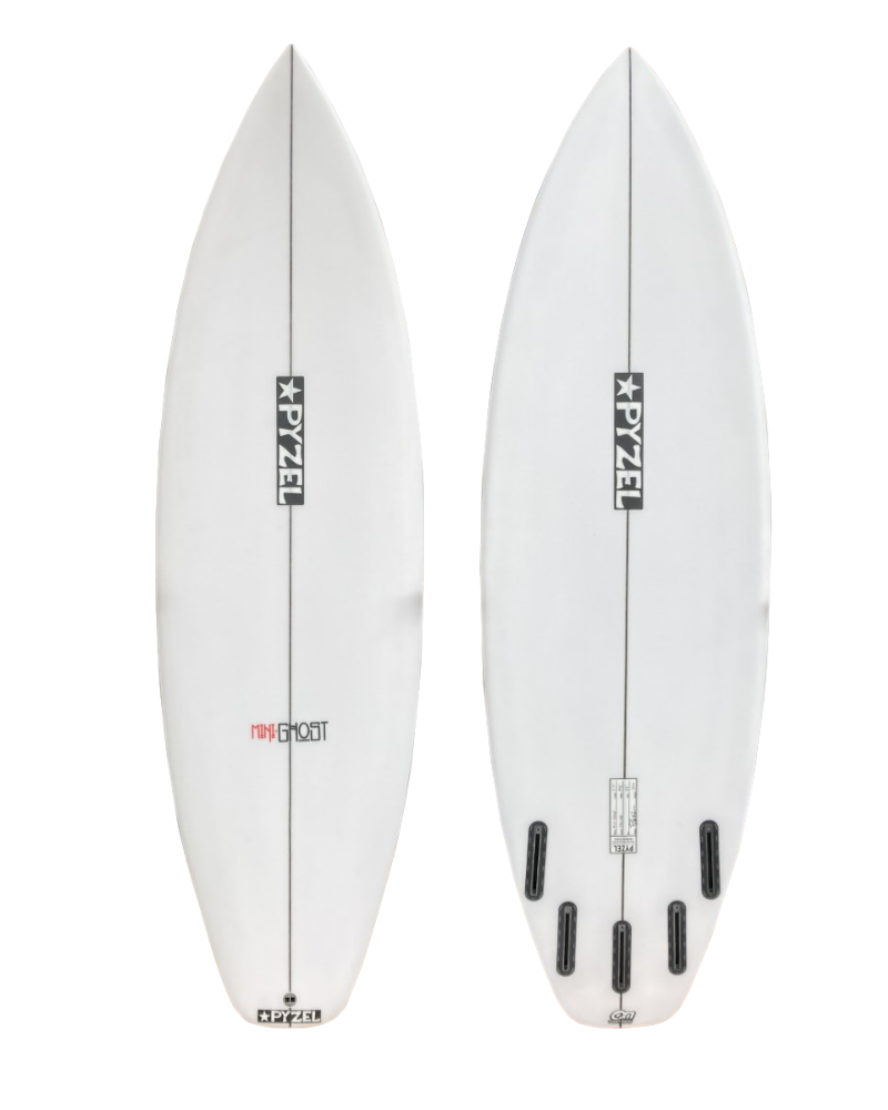 Pyzel Mini Ghost 5'11" Surfboard - White