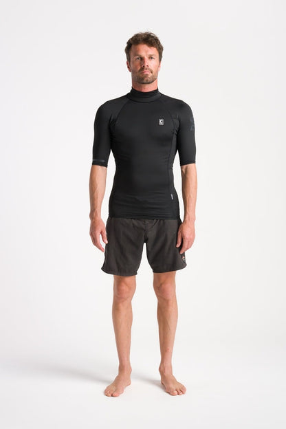 C Skins NuWave Rash X Mens Rash Vest - Black
