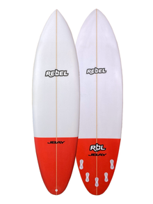 Rebel Bean Surfboard - Red Tail Dip