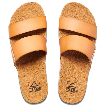 Reef Cushion Vista Womens Flip Flops - Natural