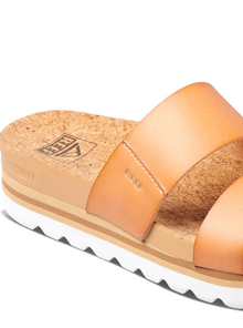 Reef Cushion Vista Womens Flip Flops - Natural