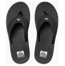 Reef Fanning Mens Flip Flop - Black/Silver