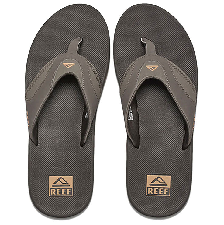 Reef Fanning Mens Flip Flops - Brown/Gum