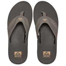 Reef Fanning Mens Flip Flops - Brown/Gum