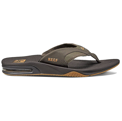 Reef Fanning Mens Flip Flops - Brown/Gum