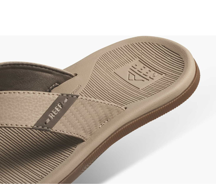 Reef Santa Ana Mens Flip Flops - Sand